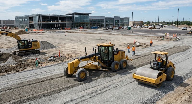 Parking Lot Gravel Repair in Provo, UT