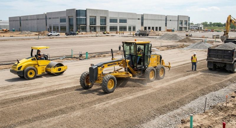 Parking Lot Gravel Repair in Cumming, GA
